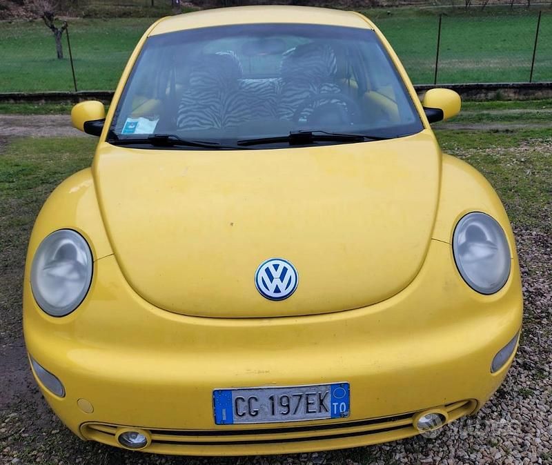 Usata VW New Beetle 2003 Giallo Utilitaria