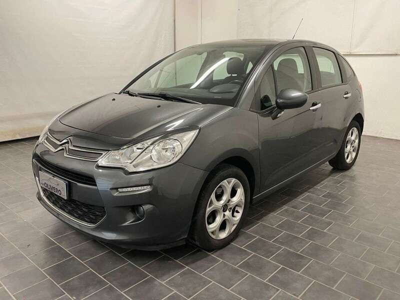 Usata Citroën C3 Seduction 70 CV (51 kW) 2014 Grigio scuro Utilitaria