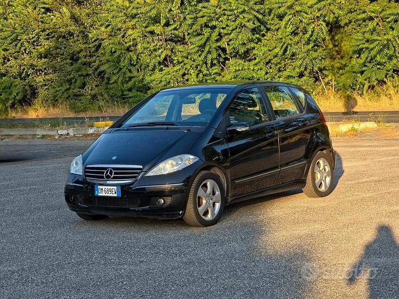 Usata Mercedes A150 Avantgarde 95 CV (69 kW) 2008 Nero Berlina