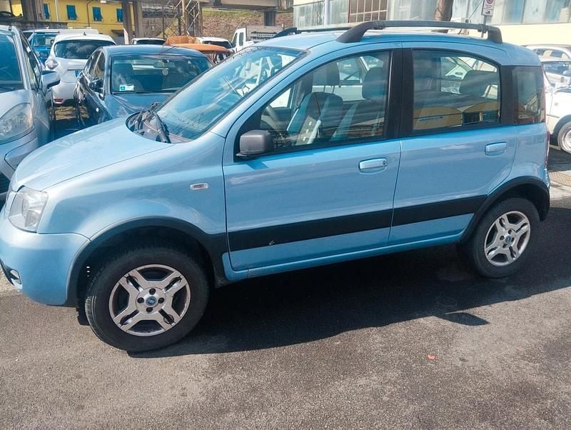 Usata Fiat Panda 4x4 Climbing 69 CV (50 kW) 2007 Blu Utilitaria