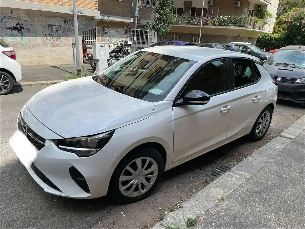 Usata Opel Corsa Elegance 56 kW (77 CV) 2021 Bianco Utilitaria
