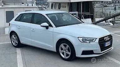 Usata Audi A3 110 CV (80 kW) 2017 Bianco Station wagon
