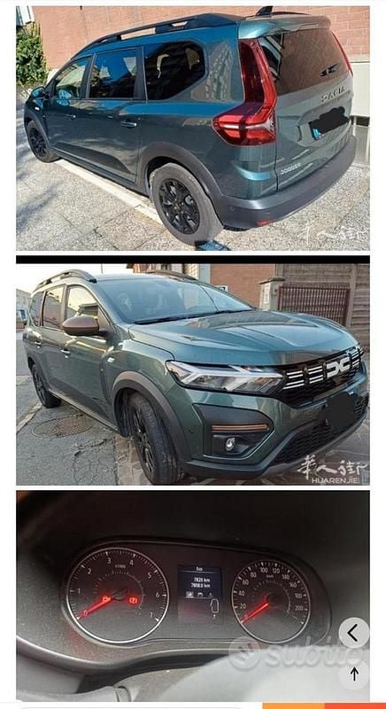 Usata Dacia Jogger 100 CV (73 kW) 2024 Verde Monovolume