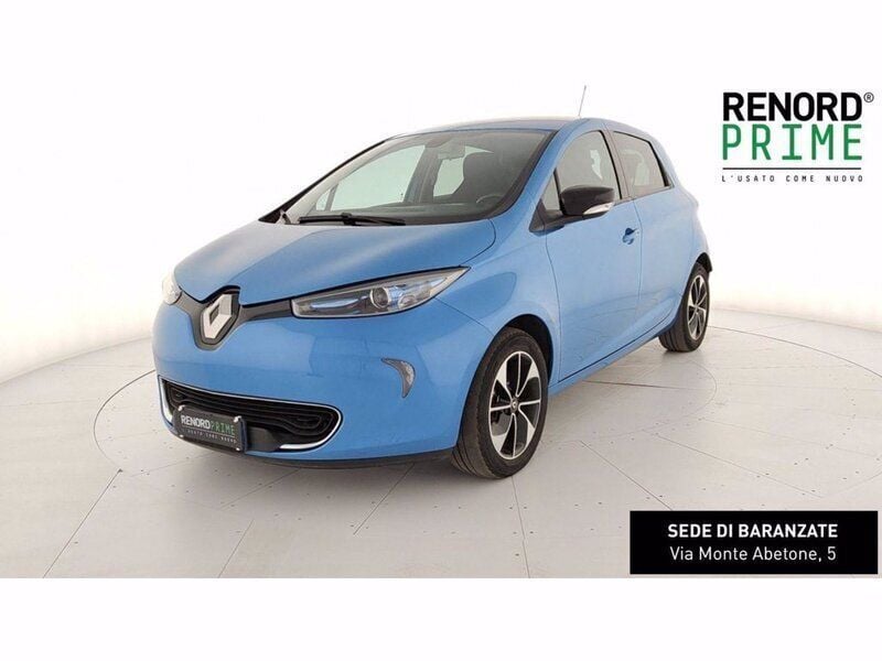 Usata Renault Zoe Intens 80 kW (109 CV) 2019 Blu/azzurro Utilitaria