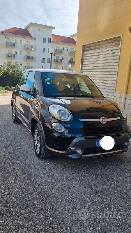 Usata Fiat 500L Trekking 95 CV (69 kW) 2016 Nero Monovolume
