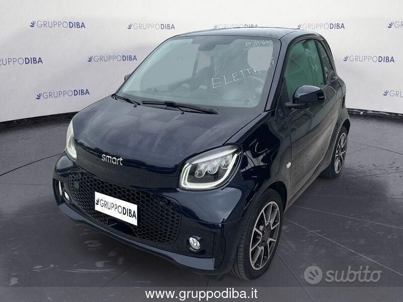 Usata Smart ForTwo Electric Drive Prime 60 kW (82 CV) 2022 Blu Berlina