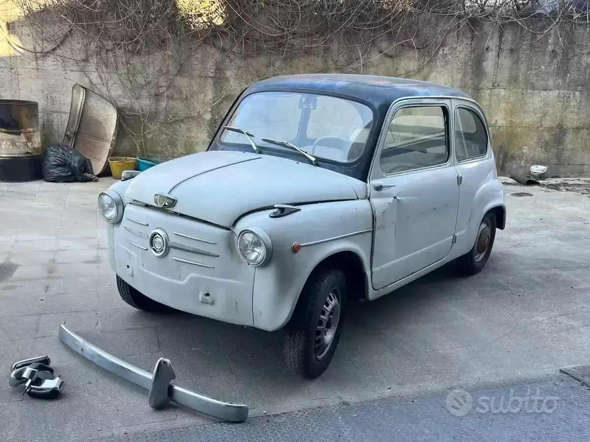 Usata Fiat 600 1960 Utilitaria