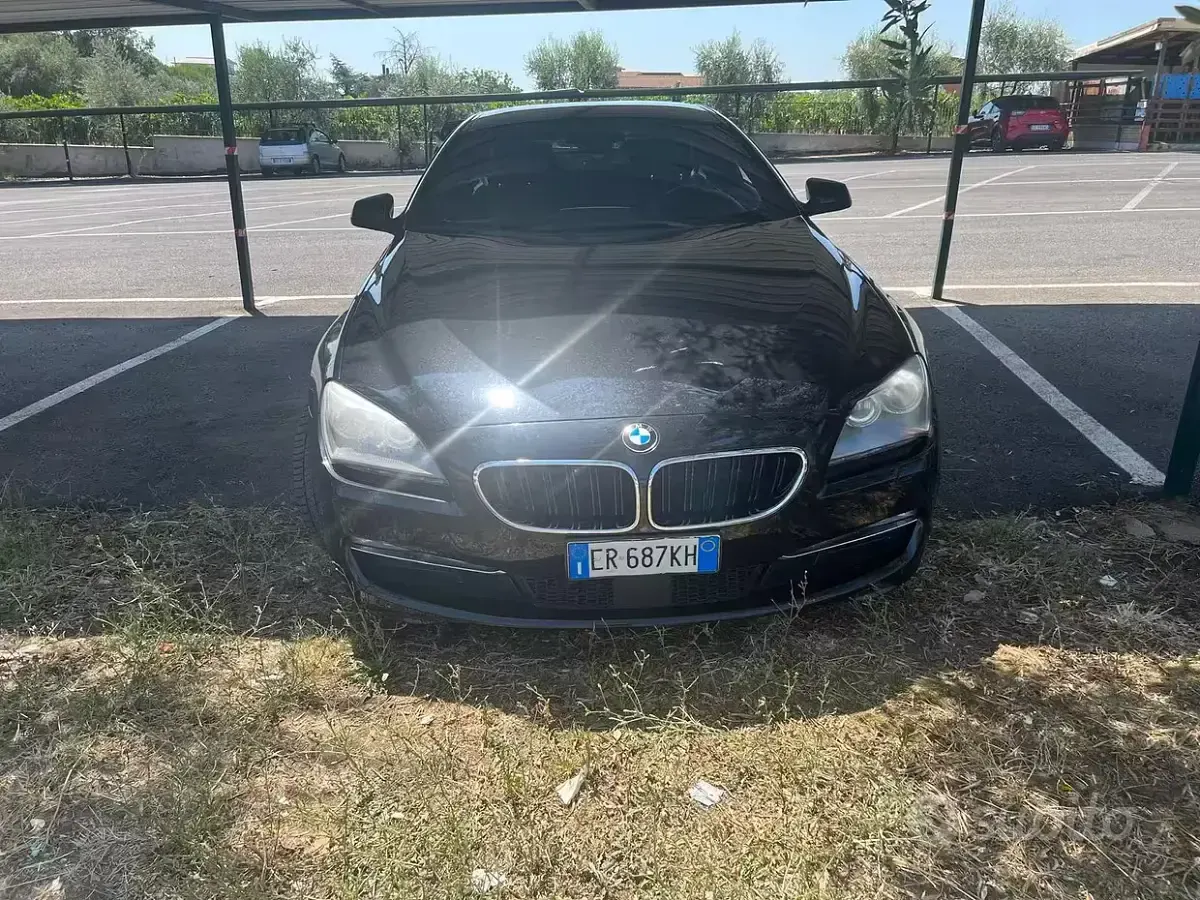 Usata BMW 640 313 CV (230 kW) 2013 Nero Coupé