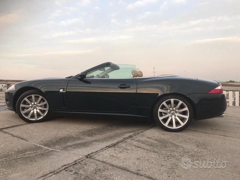 Usata Jaguar XK 298 CV (219 kW) 2006 Verde Cabrio