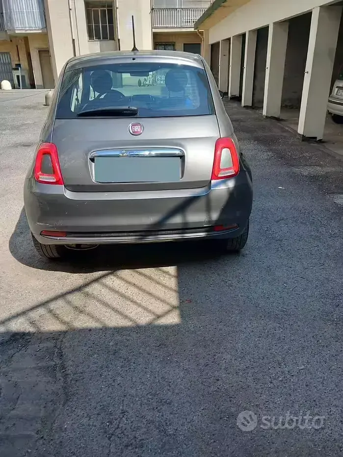 Usata Fiat 500 85 CV (62 kW) 2016 Grigio Berlina