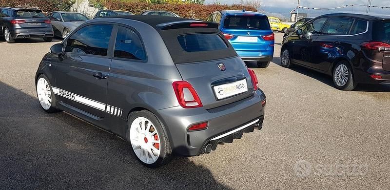 Usata Abarth 500C Competizione 180 CV (132 kW) 2011 Grigio Cabrio