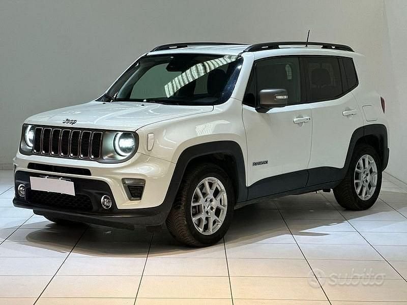 Bianco Usata 2021 Jeep Renegade Limited SUV | 14.600 € (Ottimo prezzo) - Immagine 1/4