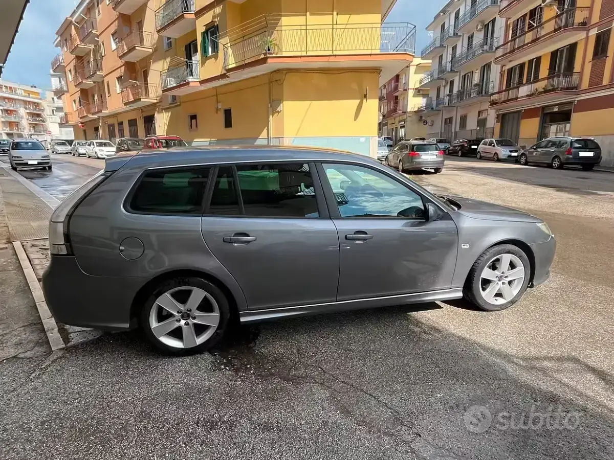 Usata Saab 9-3 Linear 150 CV (110 kW) 2007 Grigio Station wagon