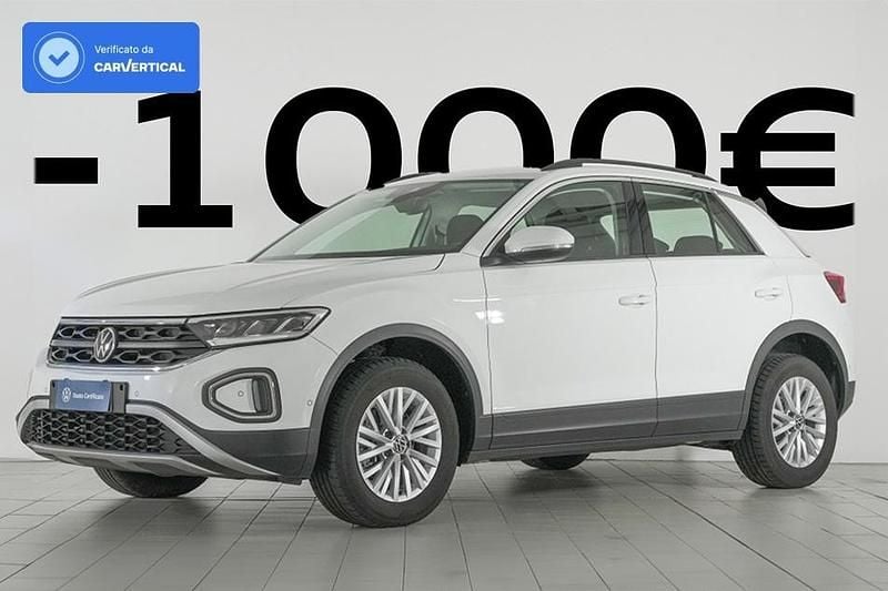 Usata VW T-Roc Life 150 CV (110 kW) 2022 Bianco SUV