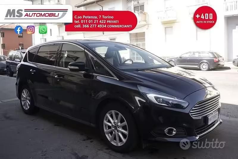 Usata Ford S-MAX Business Edition 180 CV (132 kW) 2016 Nero Monovolume
