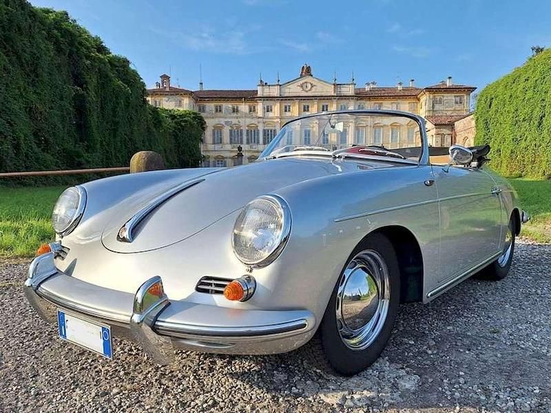 Usata Porsche 356 60 CV (44 kW) 1960 Argento Cabrio