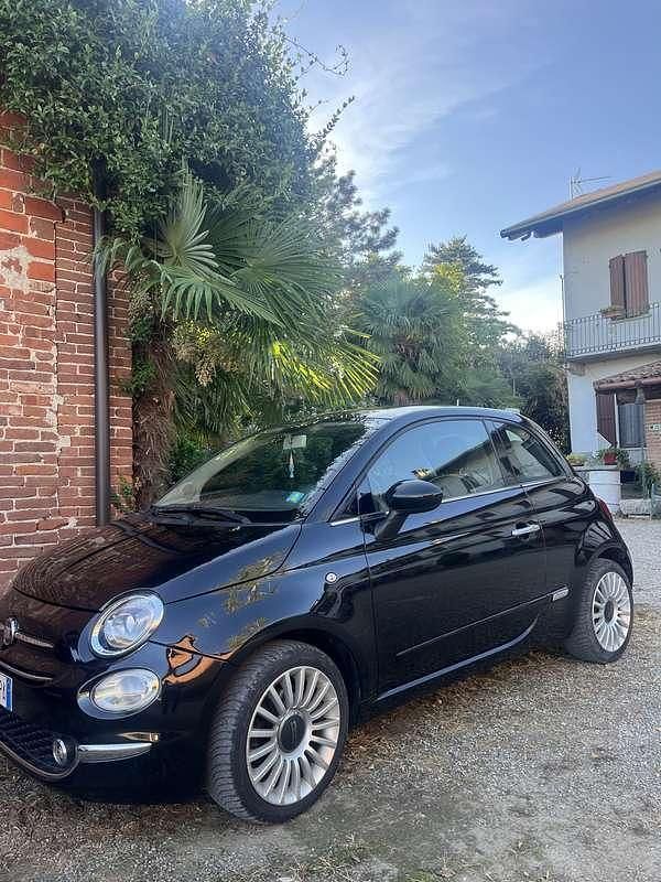 Usata Fiat 500 Lounge 69 CV (50 kW) 2016 Nero Utilitaria