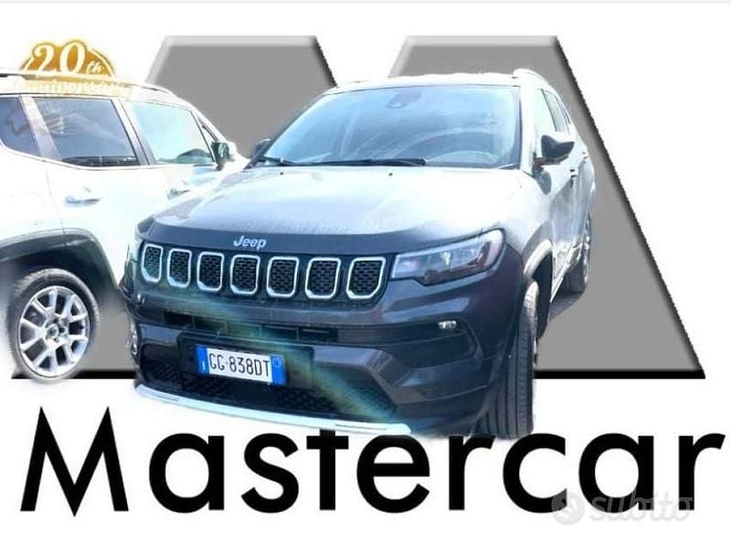 Usata Jeep Compass Limited 190 CV (139 kW) 2021 Grigio SUV