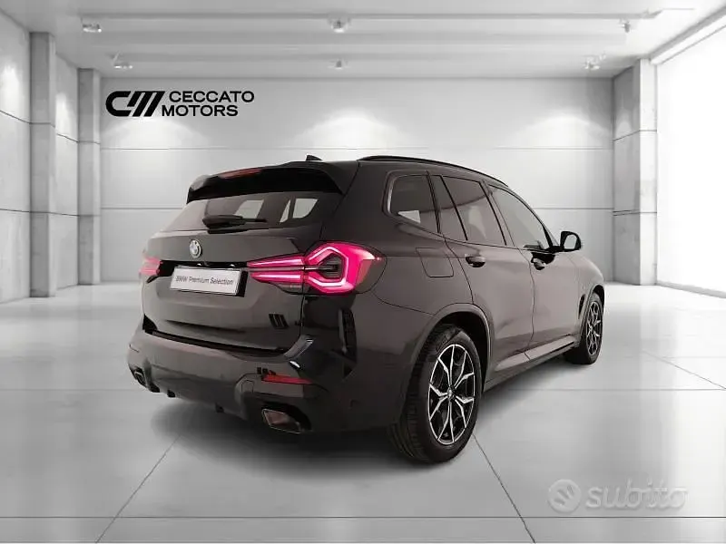Usata BMW X3 M Sport 190 CV (139 kW) 2024 Nero SUV