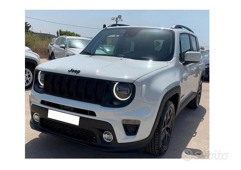 Usata Jeep Renegade 80th Anniversary 130 CV (95 kW) 2021 Bianco SUV