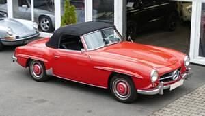 Usata Mercedes 190 105 CV (77 kW) 1958 Rosso Berlina