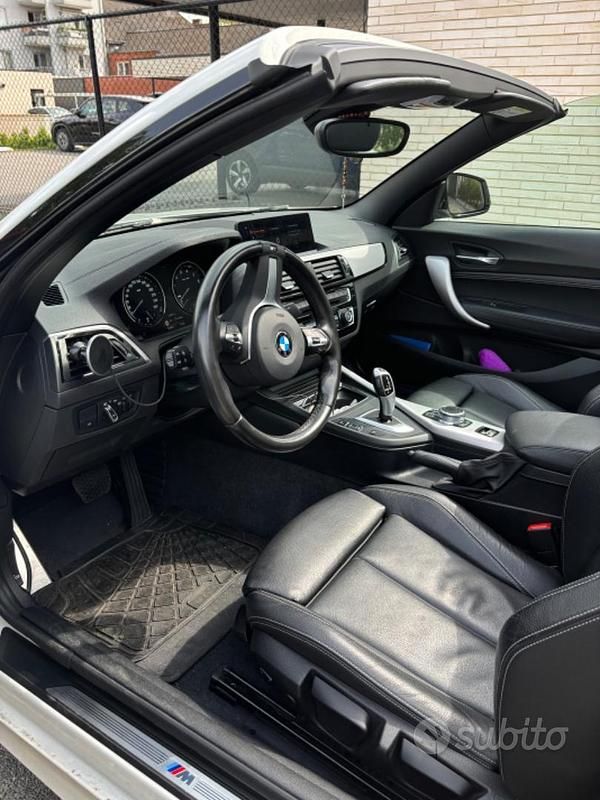 Usata BMW 218 M Sport 2020 Bianco Cabrio