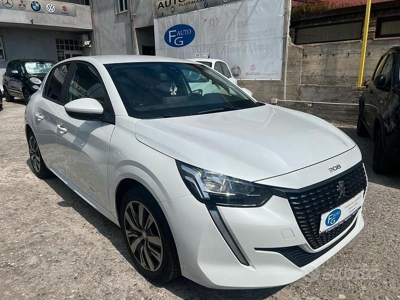 Usata Peugeot 208 Active 75 CV (55 kW) 2020 Bianco Utilitaria