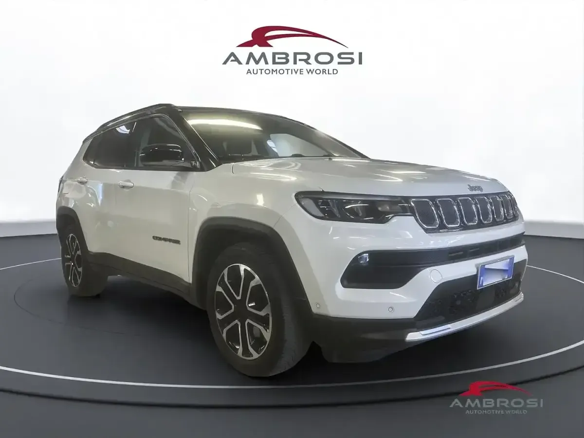 Usado Jeep Compass Limited 131 CV (96 kW) 2021 Blanco SUV