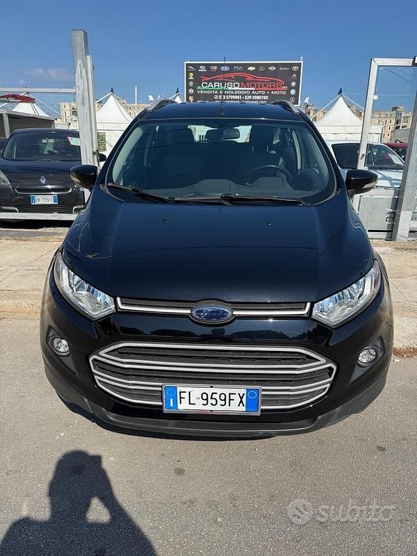 Nero Usata 2017 Ford Ecosport Titanium SUV | 10.000 € (Buon prezzo) - Immagine 1/4