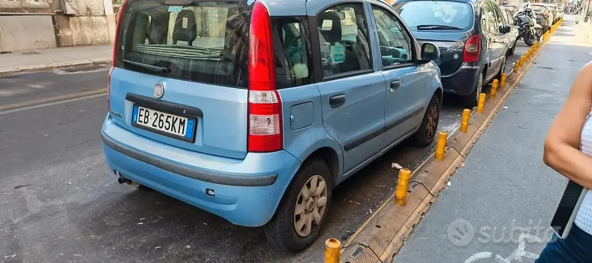 Usata Fiat Panda 69 CV (50 kW) 2010 Bluazzurro Utilitaria