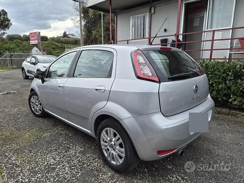 Usata Fiat Punto Evo Lounge 85 CV (62 kW) 2015 Grigio Utilitaria