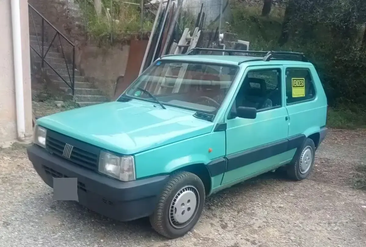 Usata Fiat Panda 54 CV (39 kW) 2002 Verde Berlina