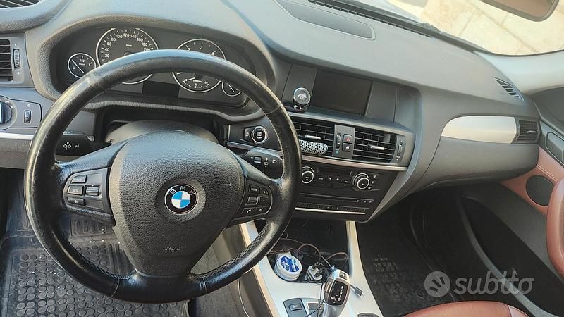 Usata BMW X3 184 CV (135 kW) 2012 Grigio SUV