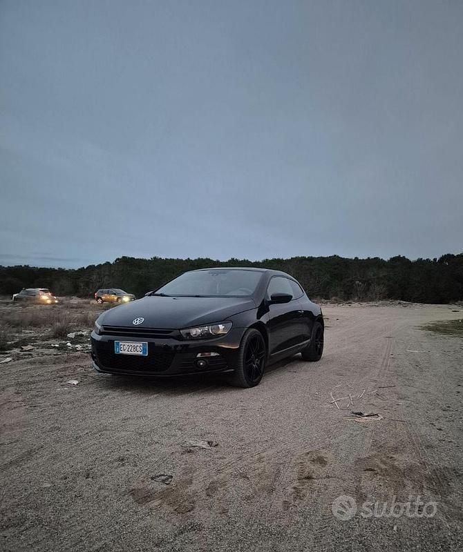 Usata VW Scirocco 210 CV (154 kW) 2011 Nero Coupé