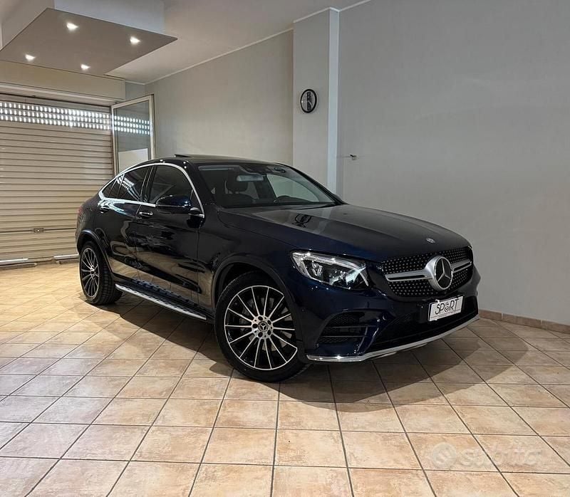 Usata Mercedes GLC220 Premium 170 CV (125 kW) 2017 Blu Coupé