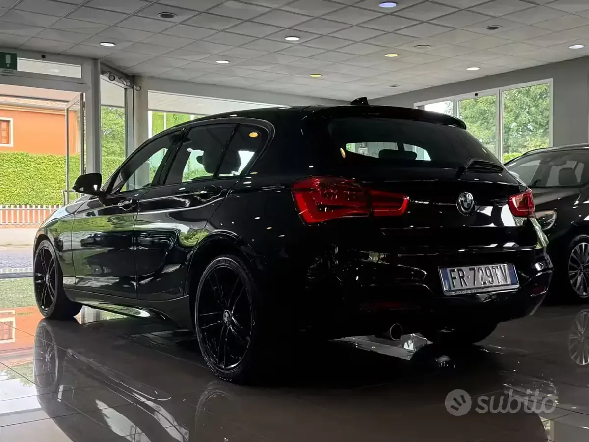 Usata BMW 118 Comfort Edition 136 CV (100 kW) 2018 Nero Utilitaria