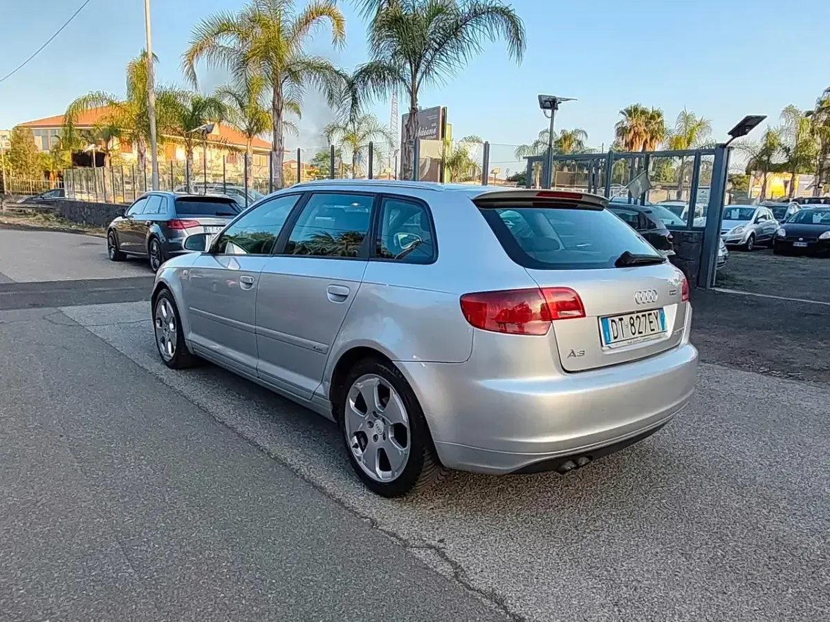Usata Audi A3 S-Line 140 CV (102 kW) 2008 Argento Utilitaria