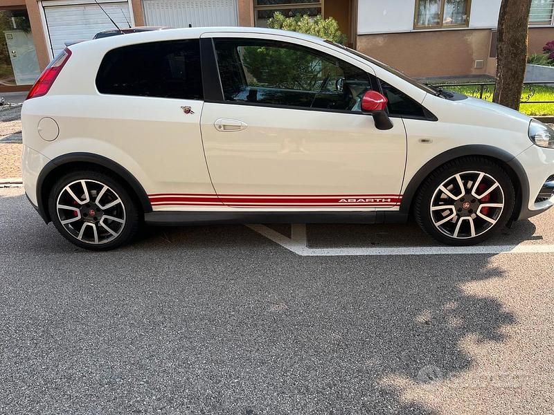 Usata Fiat Grande Punto Abarth 2008 Bianco Utilitaria