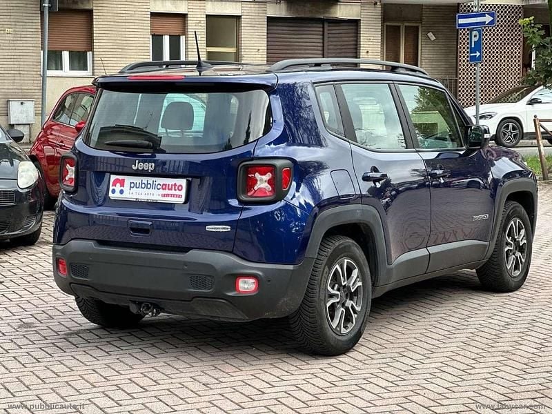 Usata Jeep Renegade Longitude 120 CV (88 kW) 2019 Blu/azzurro SUV