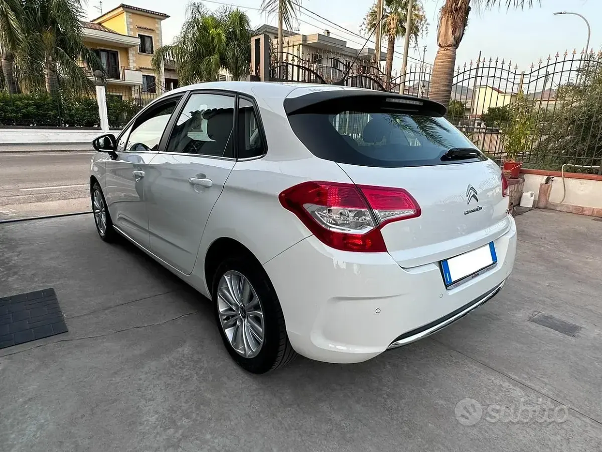 Usata Citroën C4 92 CV (67 kW) 2014 Bianco Berlina