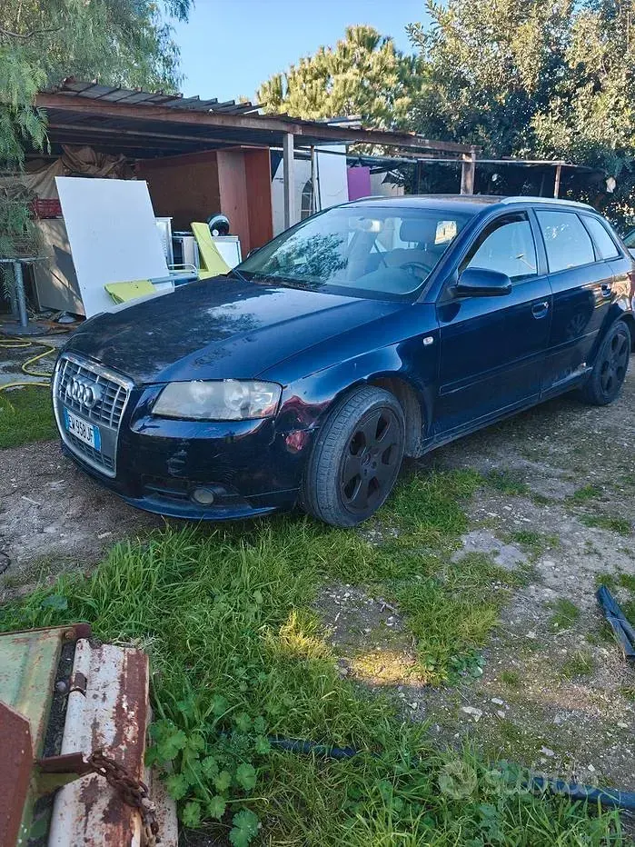 Usata Audi A3 140 CV (102 kW) 2005 Blu Utilitaria