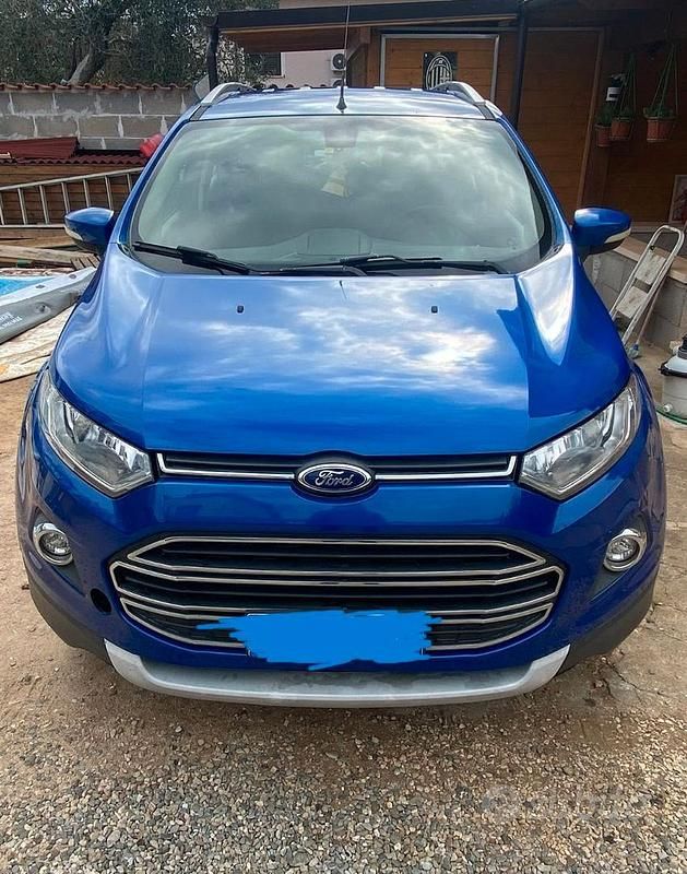 Usata Ford Ecosport 90 CV (66 kW) 2015 Blu SUV
