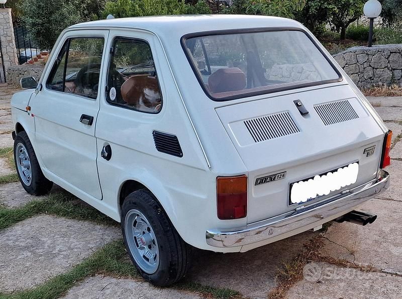 Usata Fiat 126 24 CV (17 kW) 1980 Bianco Utilitaria