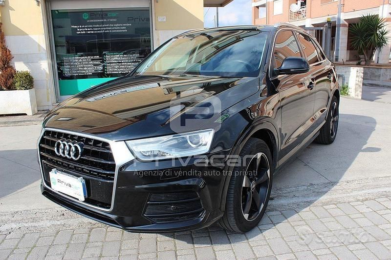 Usata Audi Q3 Design 120 CV (88 kW) 2017 Nero SUV