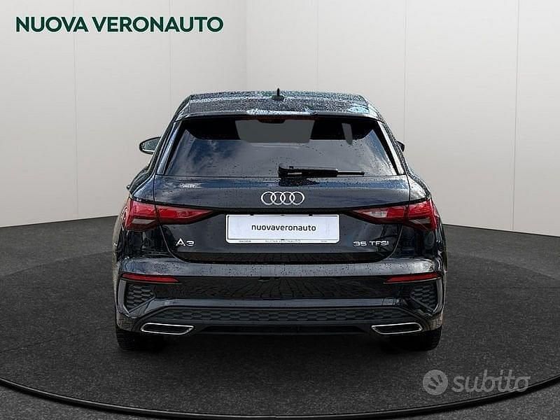 Usata Audi A3 Sportback e-tron 150 CV (110 kW) 2022 Nero Utilitaria
