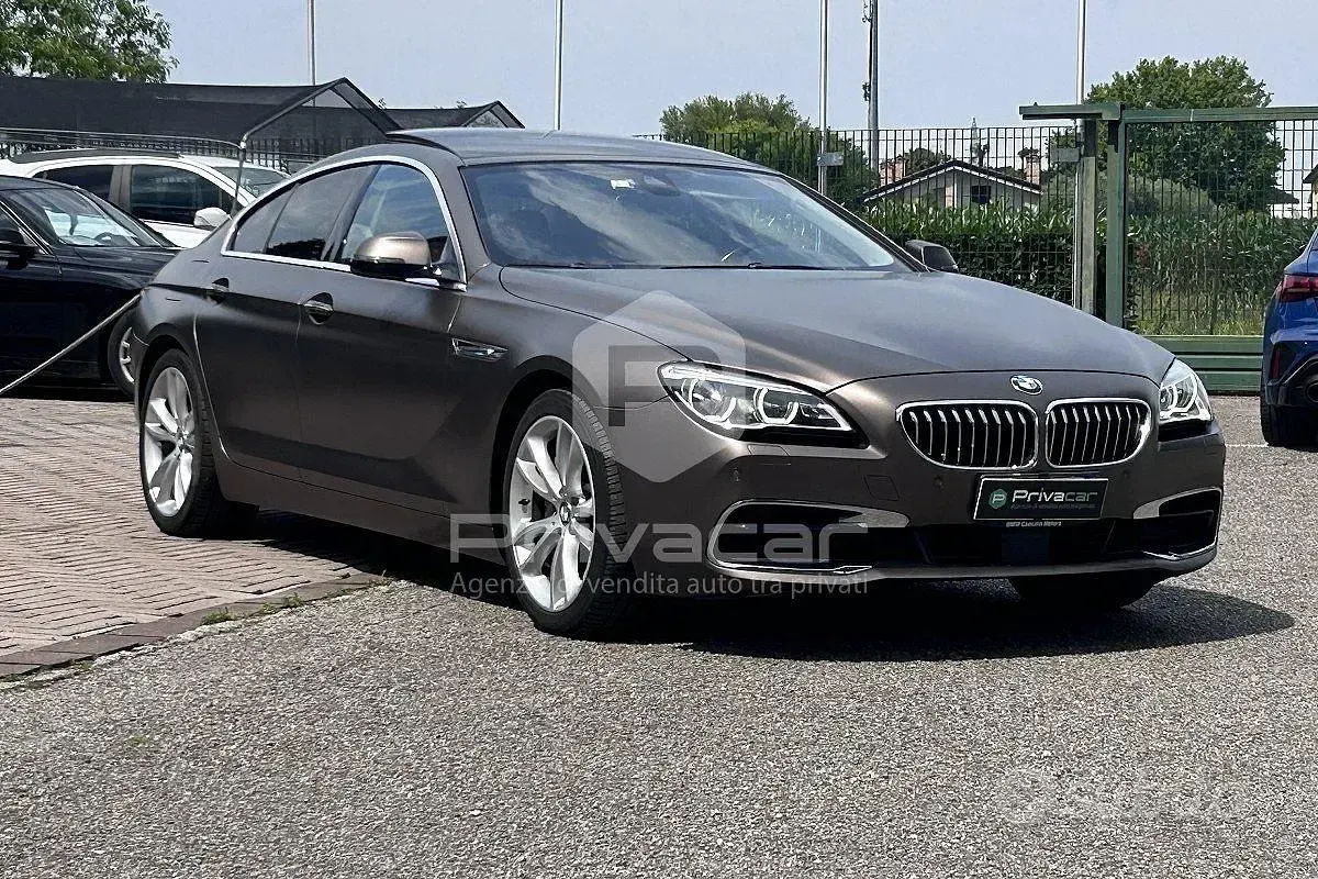 Usata BMW 640 Luxury Line 313 CV (230 kW) 2017 Giallo Coupé