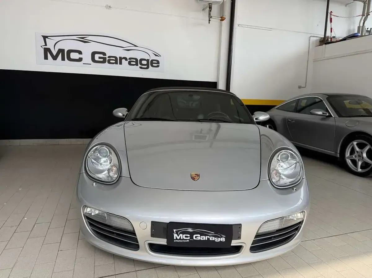 Usata Porsche Boxster 280 CV (205 kW) 2005 Argento Cabrio
