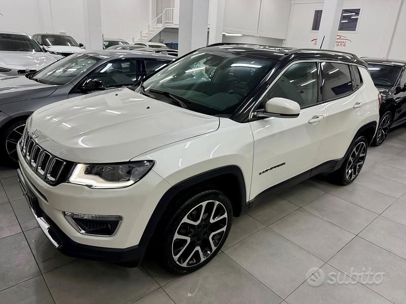 Usata Jeep Compass Limited 140 CV (102 kW) 2019 Bianco SUV