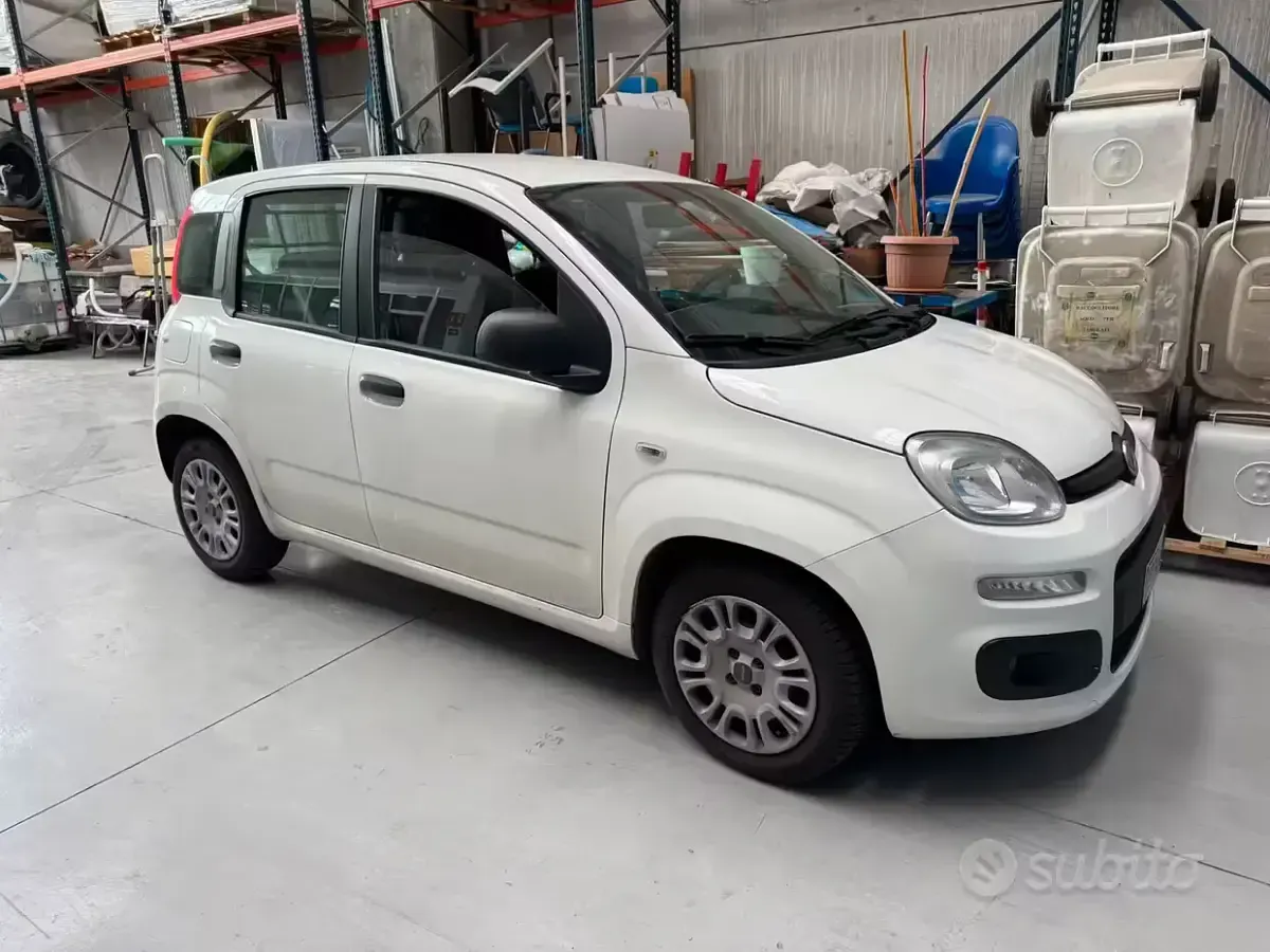 Usata Fiat Panda 75 CV (55 kW) 2014 Bianco Utilitaria