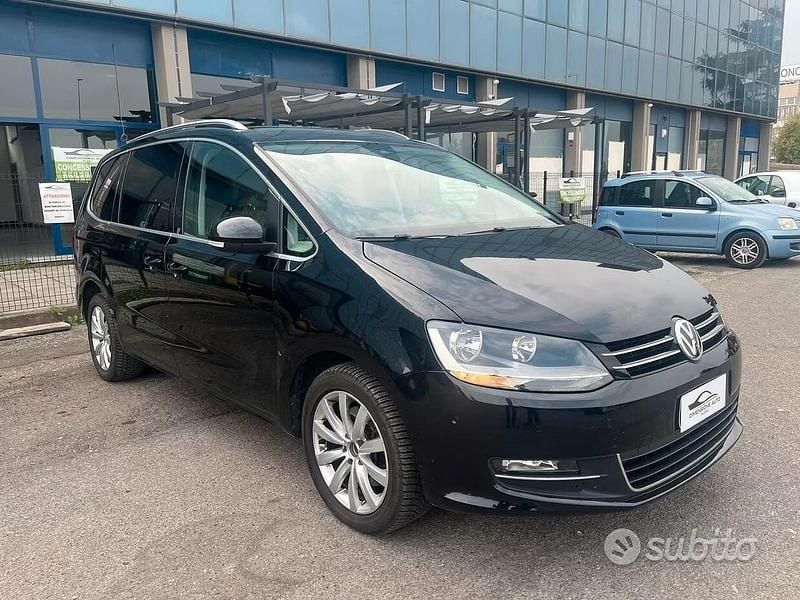 Usata VW Sharan Executive 150 CV (110 kW) 2019 Nero Monovolume